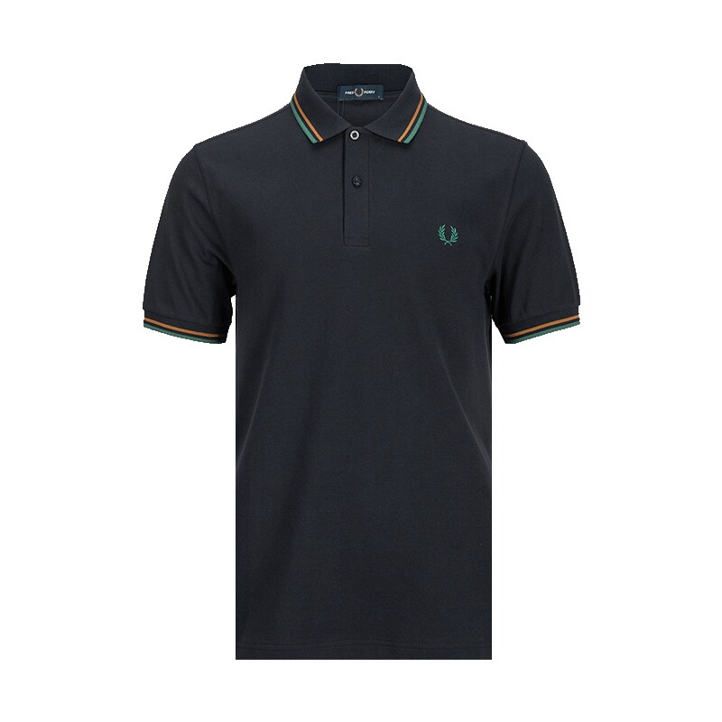 FREDPERRY全棉短袖polo衫男士