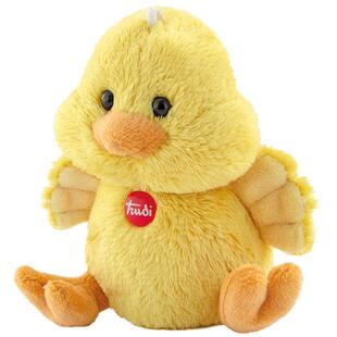 意大利trudi小黄鸡公仔小鸡挂件毛绒玩具可爱玩偶儿童礼物娃娃