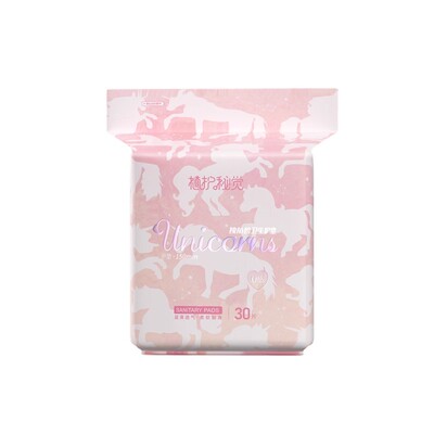 植护卫生巾护垫超薄透气
