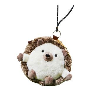 TheGreenParty刺猬鲁鲁毛公挂件可爱呆萌公仔零钱手机包包钥匙扣