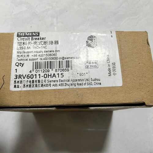溢价-3RV6011-0HA15