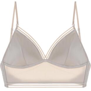 【超低款大露背】VNA芬斯狄娜U型美背吊带文胸细带薄小胸无痕内衣