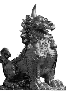 獬豸定制塑像古代风瑞兽园林景观