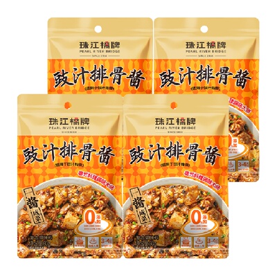 珠江桥牌0防腐剂豉汁排骨酱