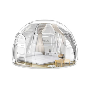 米果miico星空房透明屋泡泡餐馆专用帐篷网星空顶太空舱民宿专用