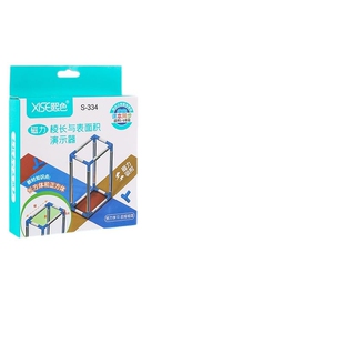 正方体和长方体数学教具可拆卸框架模型小学五年级下册几何磁性小立方体展开图棱长与表面积演示器学生用学具