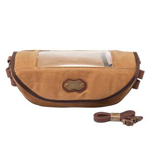 油箱包复古防水防雨摩托车把包导航真皮触屏支架车头龙头包前挂包