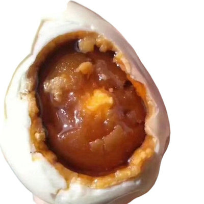 广西北海红树林破壳鸭蛋凹凸