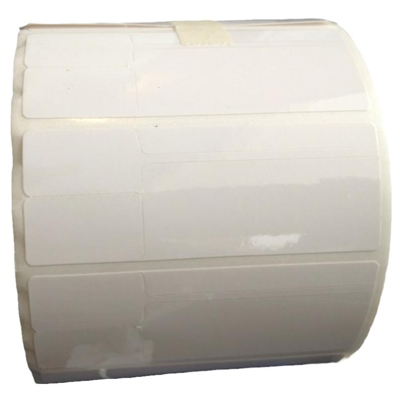 促销25X30珠宝价格签 PVC亮白首饰标签纸75x30黄金价格签30X30