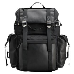 男士背包高端商务出差皮质英伦风旅行新款书包笔记本电脑双肩包男