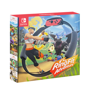 任天堂switch健身环大冒险ns游戏卡体感健身套装实体卡带ringfit健身圈中文游戏普拉提健身馆游戏机配件AS43