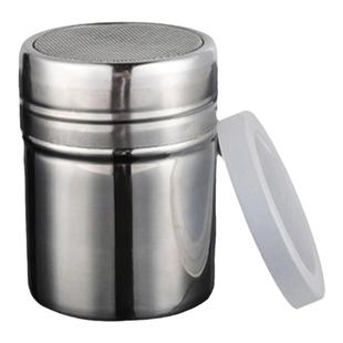 不锈钢撒粉筒 调料调味胡椒辣椒罐 撒粉罐网纱式桶可可粉肉桂粉用