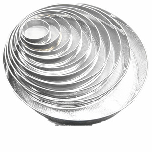 30CM鱼池过滤网全不锈钢2-2800目筛子筛网标准筛实验筛超细过滤网