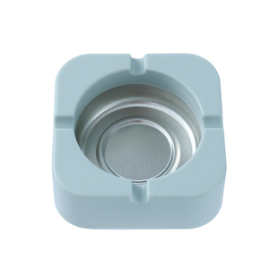 ins时尚烟灰缸带盖创意个性办公室防飞灰大小号客厅家用简约潮流