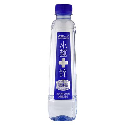 小趣加锌苏打水饮料整箱15瓶无糖