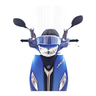 适用建设雅马哈巧格i 125 Plus福禧喜前挡风改装风挡护胸挡板配件