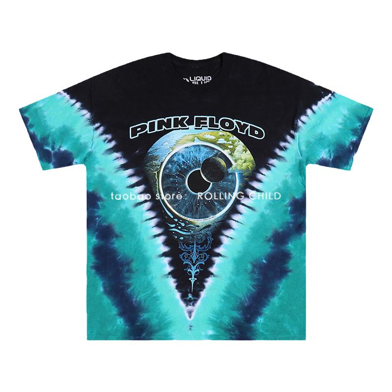 正版PinkFloyd扎染T恤现行版
