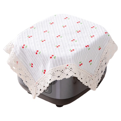 空气炸锅防尘罩盖布纯棉田园风