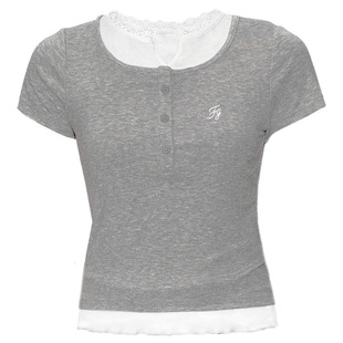 【现货】易碎商店·等你下课 莱赛尔天丝凉感短袖T恤花苞裙套装