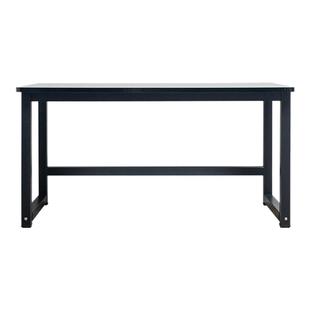 五金少女 黑色电竞电脑桌子卧室台式家用经济型简易游戏铁艺书桌