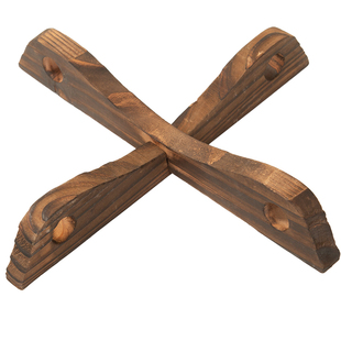 厨房实木隔热垫可拆装隔热锅架子隔热置物架锅餐具收纳架