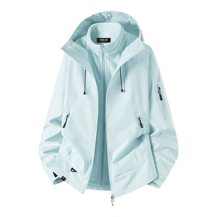 it :5cm/FIVECM三合一冲锋衣夹克外套男女款防风防水连帽登山服X