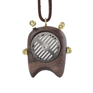 实木车载香薰车内挂件后视镜挂饰汽车香水香片香氛摆件提车礼物