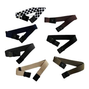 懒人腰带可调节松紧牛仔裤女款皮带男士隐形裤带弹力收腰神器军训