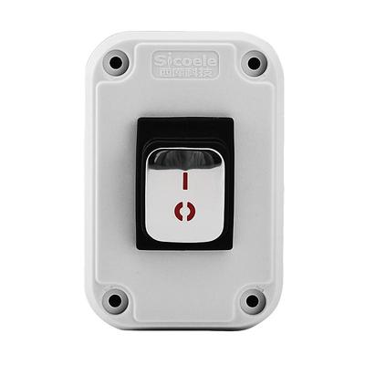 西库户外防水零火双断电源开关