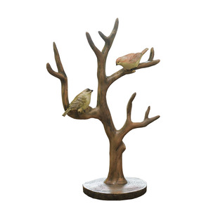 美式乡村首饰架摆件文玩展示架手串放置架客厅电视柜卧室创意摆设