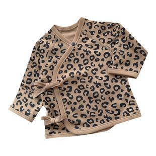 新生婴儿儿衣服0一3月半背衣春秋男女宝宝上衣52码和尚服套装59码