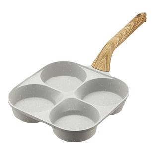 九阳家用四孔早餐锅煎鸡蛋汉堡机平底锅不粘锅小煎饼锅煎蛋神器炊