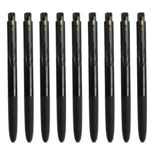 日本uni三菱铅笔UMN155按动中性笔考试用套装学生文具黑色0.5子弹头刷题笔低阻尼超好用的顺滑水笔办公签字笔