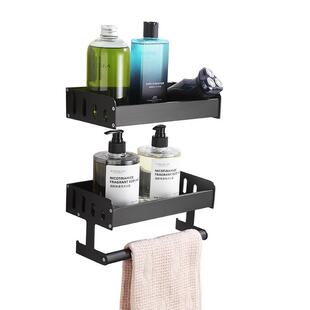 浴室卫生间置物架20cm小尺寸迷你夹缝铝合金洗漱台洗手台收纳小型