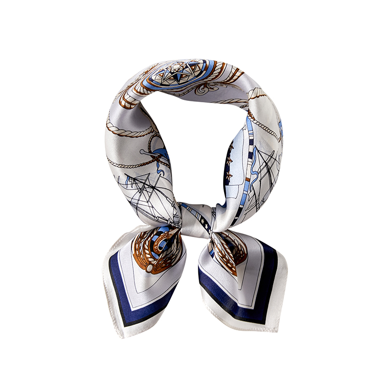 上海故事2026秋冬丝巾妈妈款真丝印花桑蚕丝小方巾女礼盒装送长辈