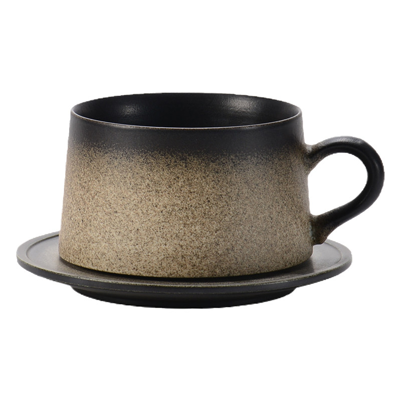 象上桑染陶瓷咖啡杯高档精致复古设计师款碟套装高级感轻奢礼盒装