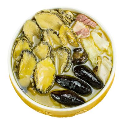 辽参佛跳墙大盆菜，10海参10鲍鱼