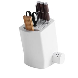 韩国厨具收纳家用小型智能紫外线消毒刀架刀具筷子筒烘干电动磨刀