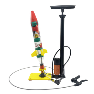 水火箭螺纹发射架 学校科学物理实验比赛发射器 可控安全保险包邮