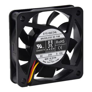 CREATIVITY适用 K1/K1max 3010/4020双滚珠风扇  6015液压风扇24V