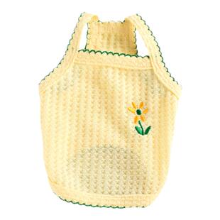 狗夏季衣服背心比熊泰迪博美贵宾雪纳瑞狗狗秋天吊带裙子宠物用品