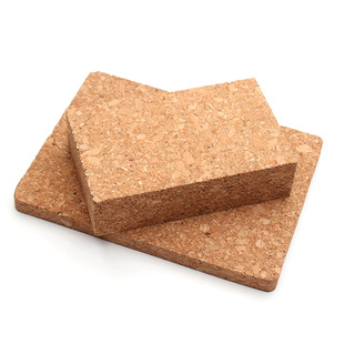 手工皮具DIY 粗粒橡木软木块垫板不掉渣 方便菱锥穿孔打磨封边