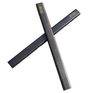 简板黑檀乌木河南坠子板专业演奏硷板戏曲拍板实木说书手板好音色