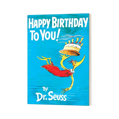 英文原版祝你生日快乐苏斯博