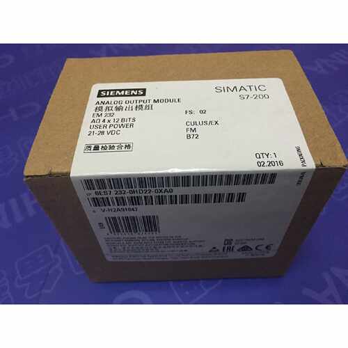 议价6ES7232-0HD22-0XA0西门子EM 232, 4AO模块/6ES7232-OHD22-OX