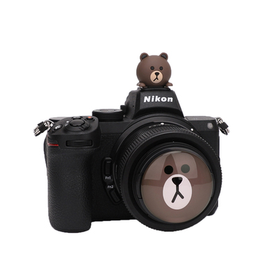 布朗熊可爱卡通镜头盖热靴可妮兔