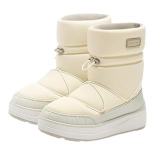 蕉下女气绒靴厚底雪地靴拒水防滑东北加厚面包鞋户外登山保暖棉鞋