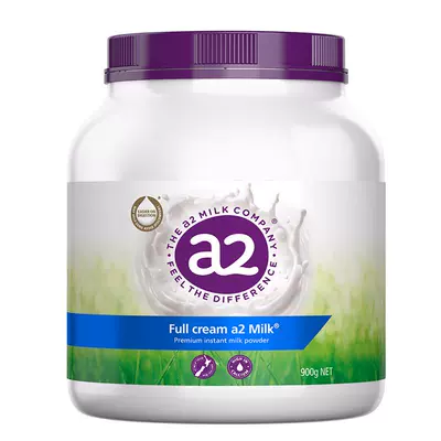 a2紫吨吨成人全脂高钙奶粉900g