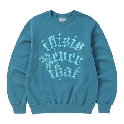 thisisneverthat® Fortuna Applique Crewneck 哥特字母圆领卫衣