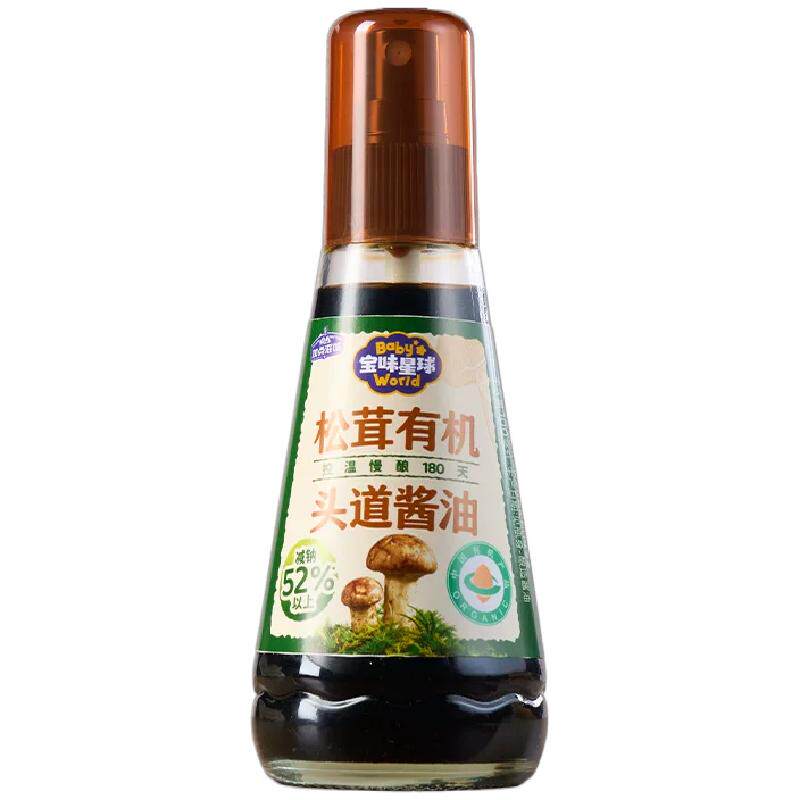 加点滋味松茸有机头道酱油100ml